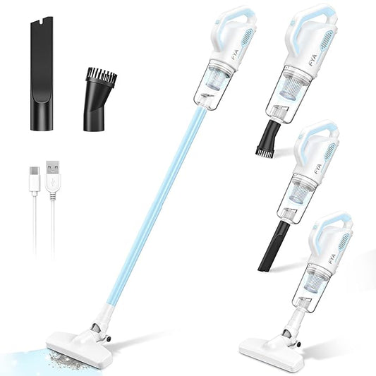 "12-in-1 Stick Handheld Vacuum: Versatile Cordless Cleaning for Every Surface"